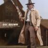 Figura Doc Brown Regreso Al Futuro III Hot Toys Hot Toys Escala 1/6
