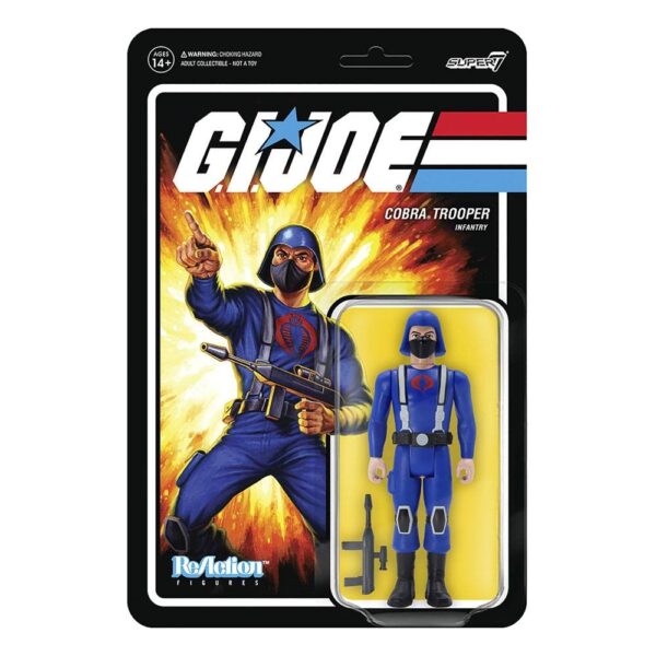 Figura Cobra Trooper H-back Pink G.I. Joe ReAction Super7