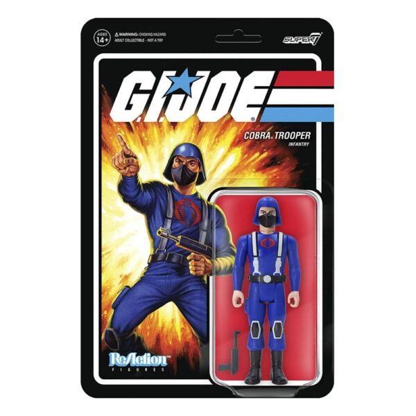 Figura Cobra Trooper Y-Back Pink G.I. Joe ReAction Super7