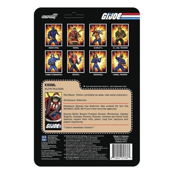 Figura Kwinn G.I. Joe ReAction Super7