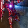 Figura Silver Centurion Iron Man 3 Armor Suit Up Version Hot Toys Escala 1/6