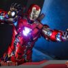 Figura Silver Centurion Iron Man 3 Armor Suit Up Version Hot Toys Escala 1/6