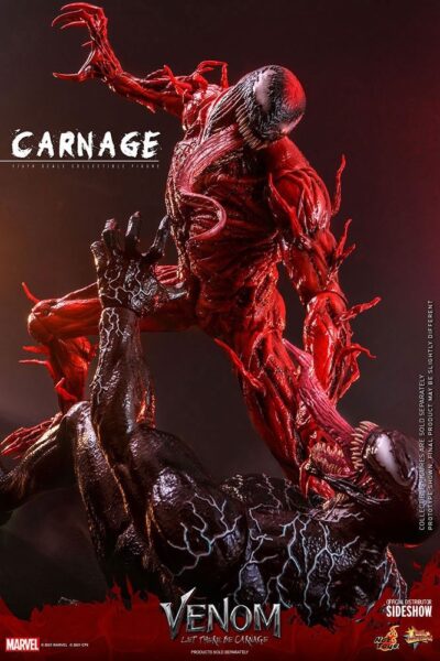 Figura Carnage Deluxe Venom Habrá Matanza Movie Masterpiece Hot Toys Escala 1/6