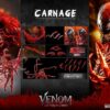 Figura Carnage Deluxe Venom Habrá Matanza Movie Masterpiece Hot Toys Escala 1/6