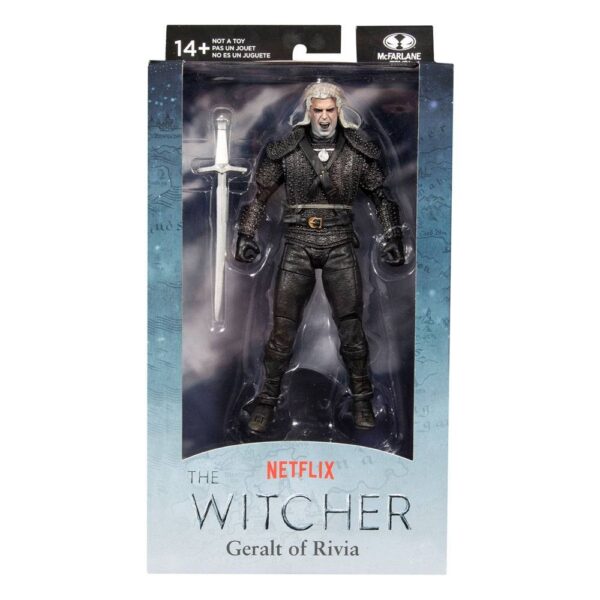 Figura Geralt De Rivia Kikimora Battle The Witcher Netflix McFarlane Toys