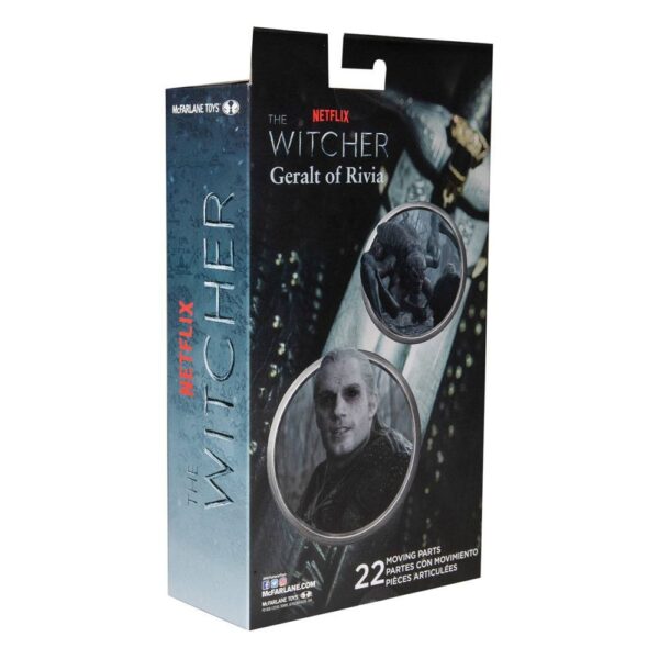 Figura Geralt De Rivia Kikimora Battle The Witcher Netflix McFarlane Toys