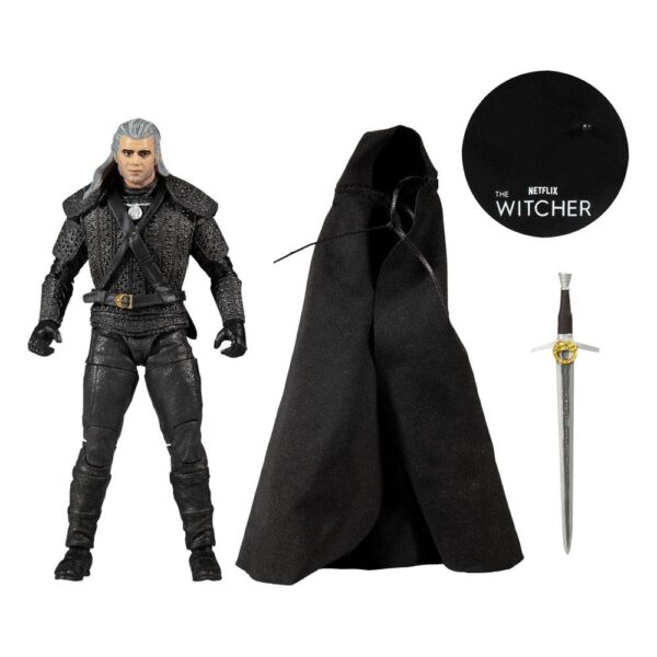 Figura Geralt De Rivia The Witcher Netflix McFarlane Toys