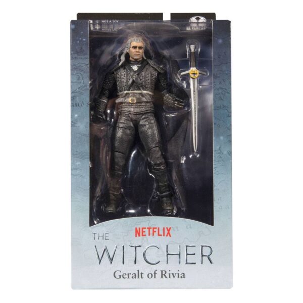 Figura Geralt De Rivia The Witcher Netflix McFarlane Toys