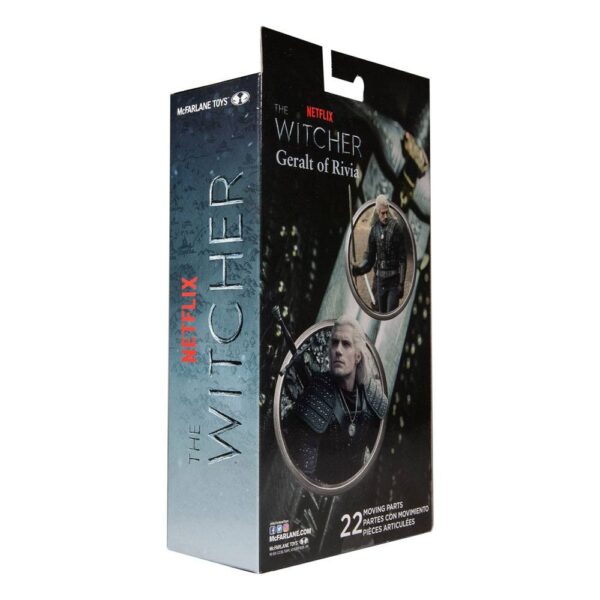 Figura Geralt De Rivia The Witcher Netflix McFarlane Toys