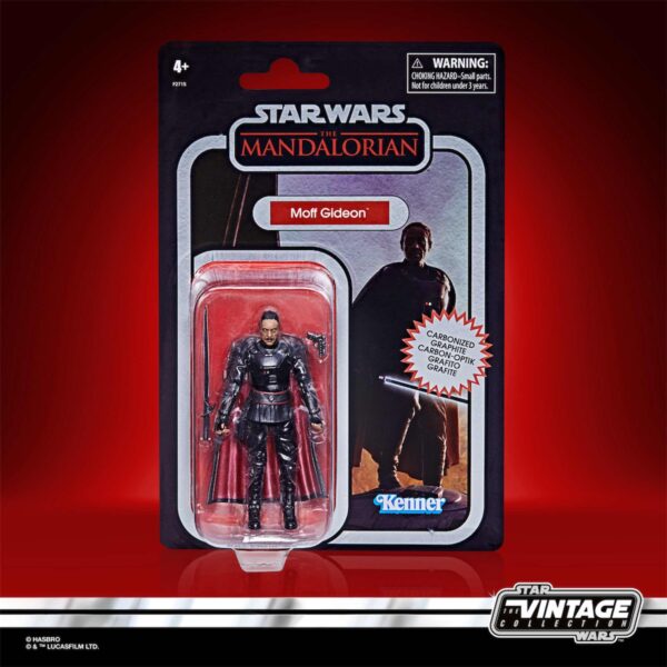 Figura Moff Gideon Star Wars The Mandalorian Vintage Carbonized Collection Hasbro