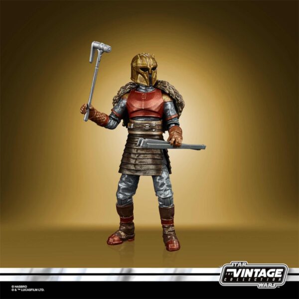 Figura The Armorer Star Wars The Mandalorian Vintage Carbonized Collection Hasbro