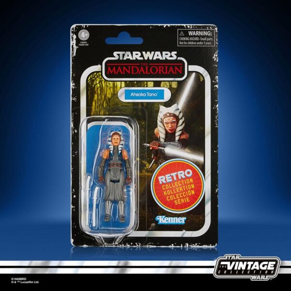 Figura Ahsoka Tano Star Wars The Mandalorian Retro Collection Hasbro