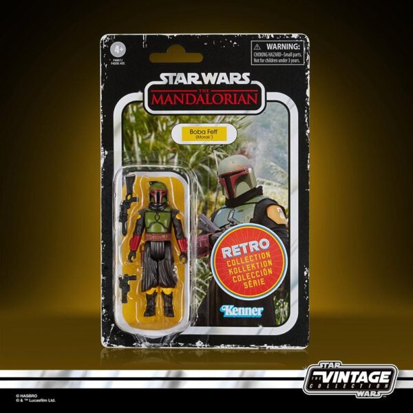 Figura Boba Fett Morak Star Wars The Mandalorian Retro Collection Hasbro
