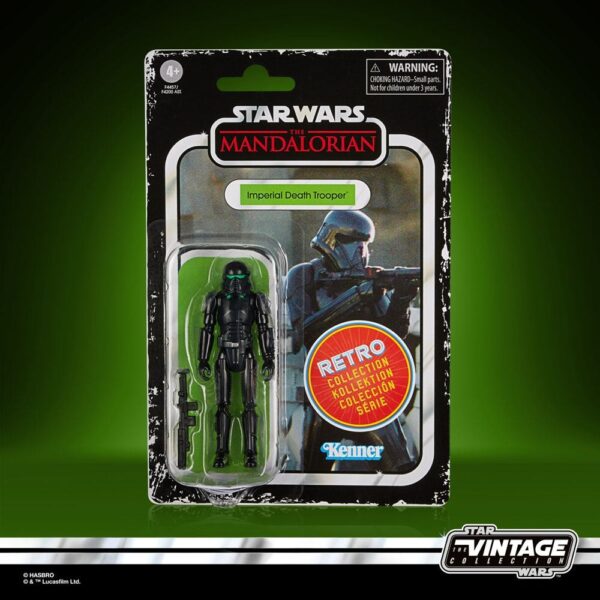 Figura Imperial Death Trooper Star Wars The Mandalorian Retro Collection Hasbro