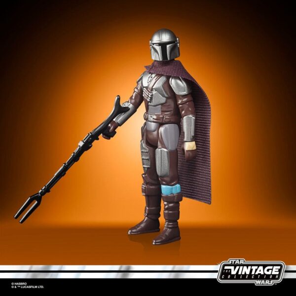 Figura Imperial The Mandalorian (Beskar) Star Wars The Mandalorian Retro Collection Hasbro