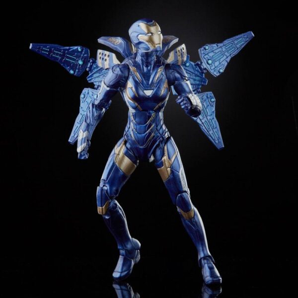 Pack 2 Figuras Capitana Marvel Y Rescue Armor Avengers Endgame Marvel Legends Hasbro