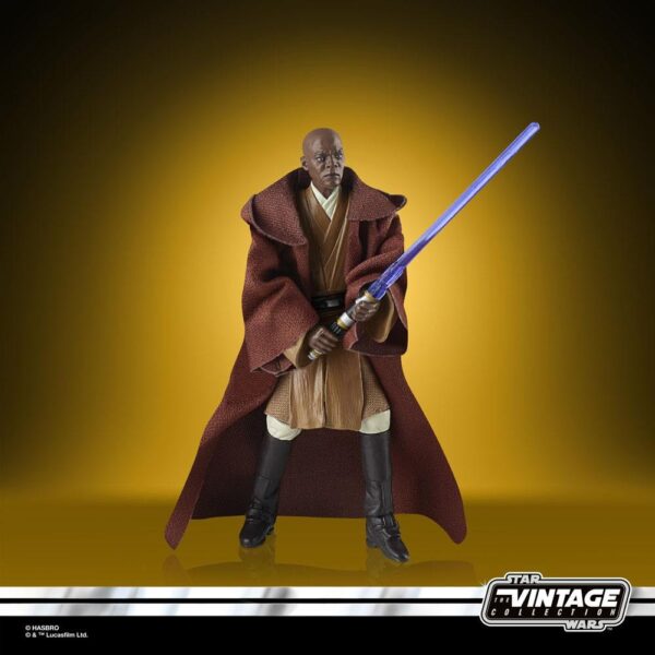 Figura Mace Windu Star Wars Episodio II Vintage Hasbro