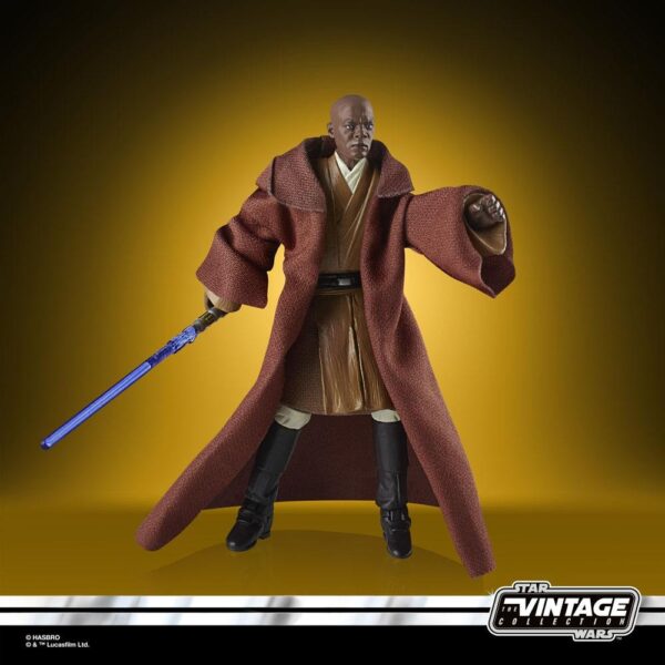 Figura Mace Windu Star Wars Episodio II Vintage Hasbro