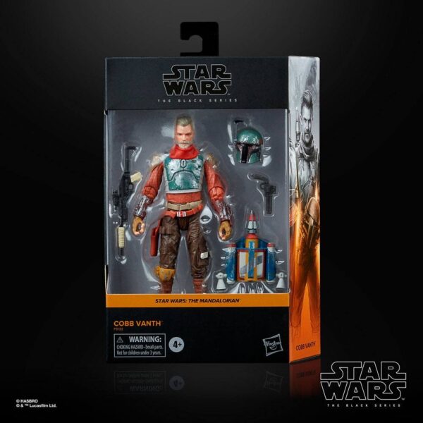 Figura Cobb Vanth Deluxe Star Wars The Mandalorian Black Series Hasbro