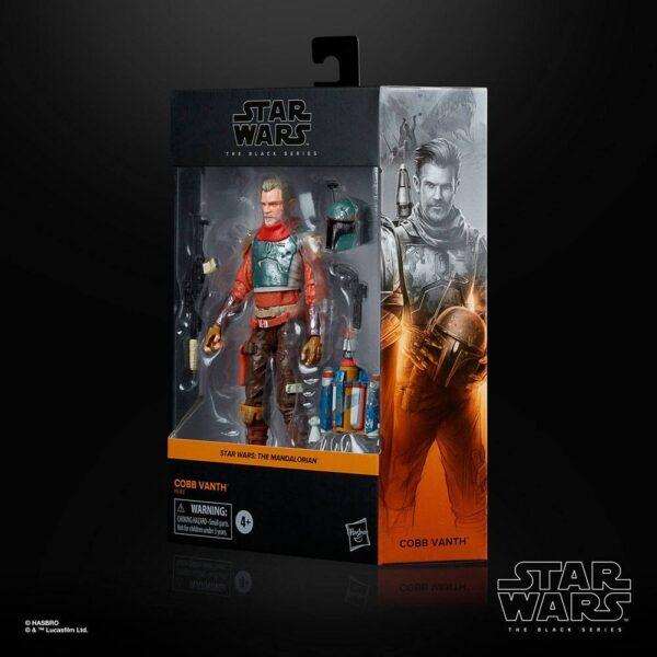 Figura Cobb Vanth Deluxe Star Wars The Mandalorian Black Series Hasbro