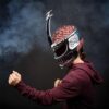Réplica Casco Lord Zedd Premium Con Modulador De Voz Escala 1:1