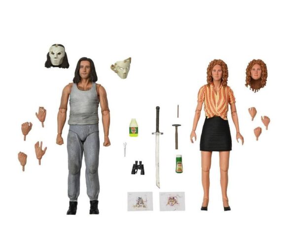 Set 2 Figuras April O´Neal Y Casey Jones Tortugas Ninja