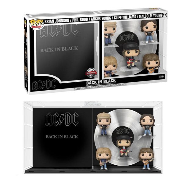 Pack 4 Figuras AC/DC Back In Black POP Funko Albums Pop Funko 17