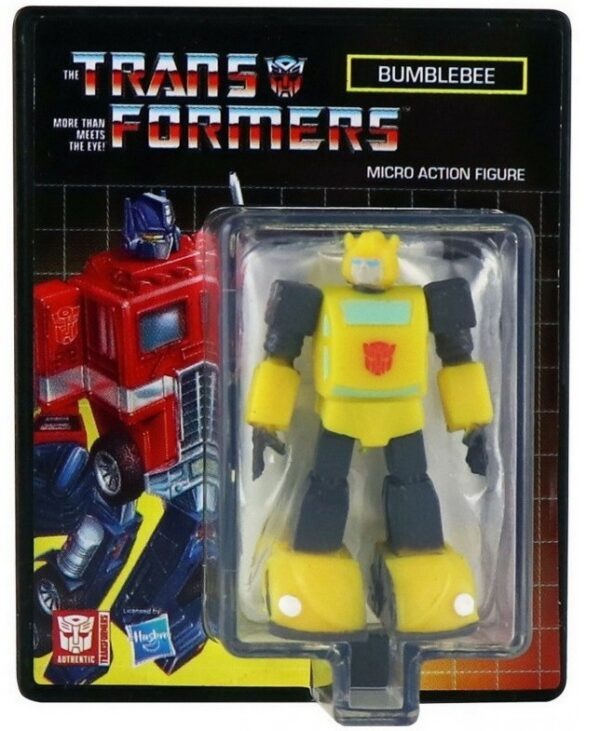 Figura Bumblebee Transformers Micro Action Figures World's Smallest