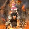 Estatua Albert y Elsie-Dee X-Men Escala 1/10 Iron Studios