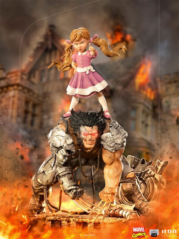 Estatua Albert y Elsie-Dee X-Men Escala 1/10 Iron Studios