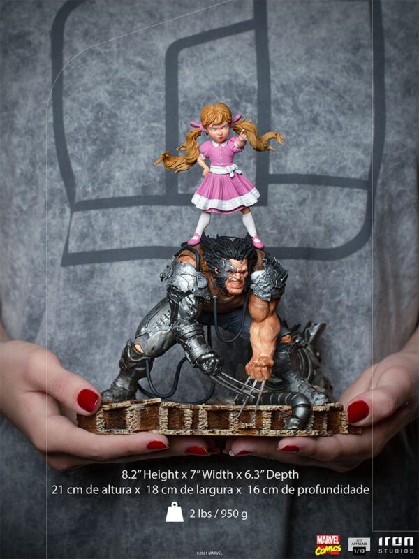 Estatua Albert y Elsie-Dee X-Men Escala 1/10 Iron Studios