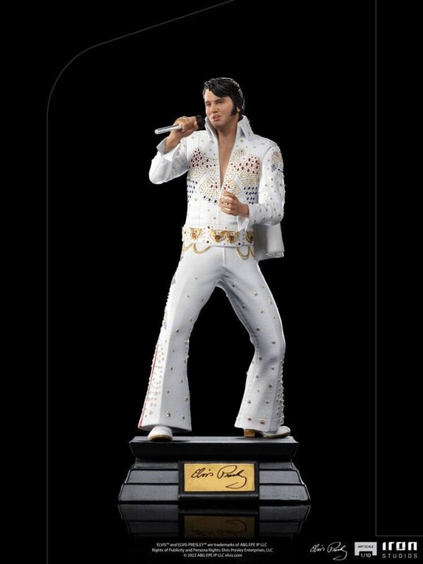 Estatua Elvis Presley Escala 1/10 Art Iron Studios