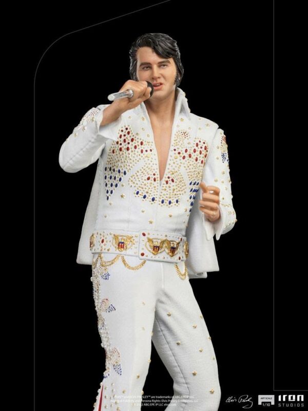 Estatua Elvis Presley Escala 1/10 Art Iron Studios