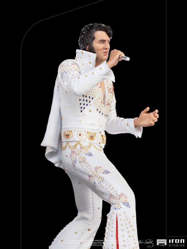 Estatua Elvis Presley Escala 1/10 Art Iron Studios