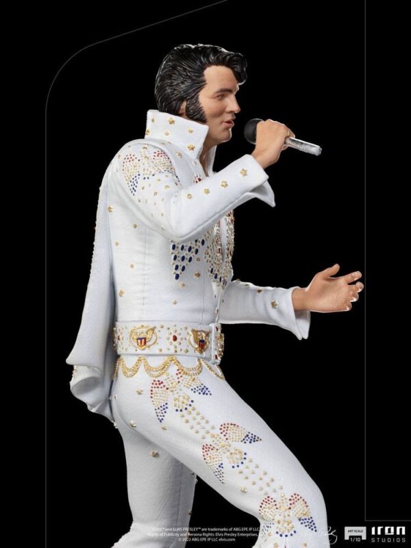 Estatua Elvis Presley Escala 1/10 Art Iron Studios
