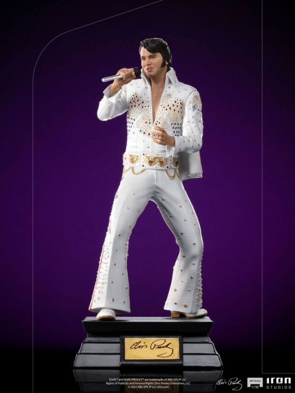 Estatua Elvis Presley Escala 1/10 Art Iron Studios