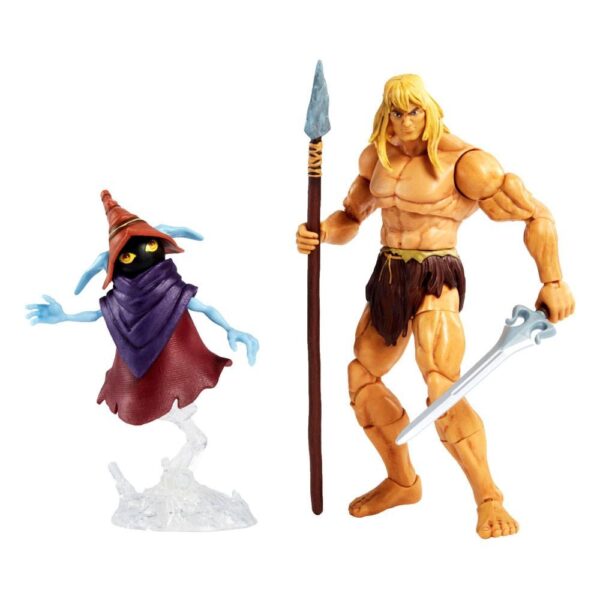 Pack 2 Figuras Savage He-Man Y Orko Deluxe Masterverse Masters del Universo Revelation