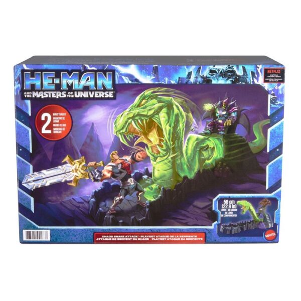 Playset Chaos Snake Attack He-Man And The Masters Of The Universe 2022 Mattel