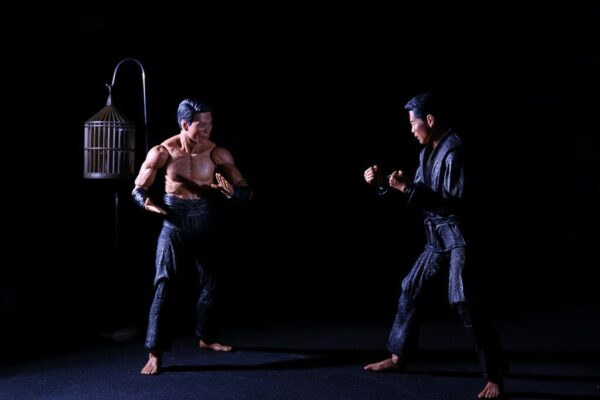 Set 2 Figuras Shadow Warriors Tortugas Ninja The Movie 1990 Neca