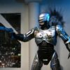 Figura Robocop Ultimate Battle Damaged Con Silla Neca