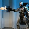 Figura Robocop Ultimate Battle Damaged Con Silla Neca