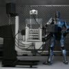 Figura Robocop Ultimate Battle Damaged Con Silla Neca