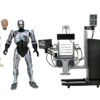 Figura Robocop Ultimate Battle Damaged Con Silla Neca