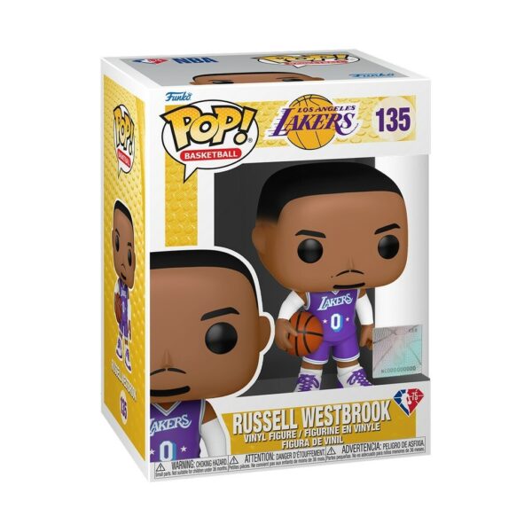 Figura Russell Westbrook Washington City Edition Funko Pop NBA 135