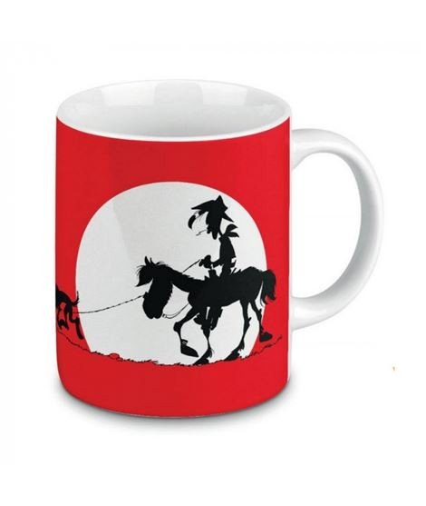 Taza Lucky Luke Silueta