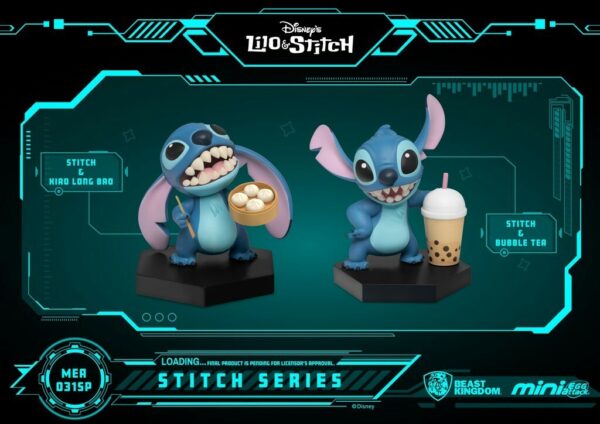 Pack 2 Figuras Stitch Asian Couisine Lilo y Stitch Disney Beast Kingdom