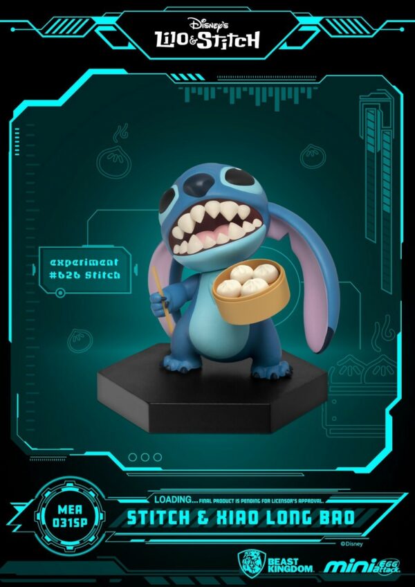 Pack 2 Figuras Stitch Asian Couisine Lilo y Stitch Disney Beast Kingdom