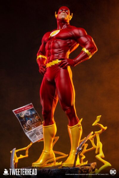 Estatua The Flash Escala 1:6 Maquette Tweeterhead
