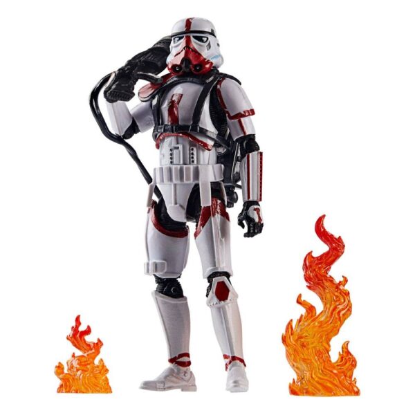 Figura Incinerator Trooper y Grogu Star Wars The Mandalorian Vintage Series Hasbro