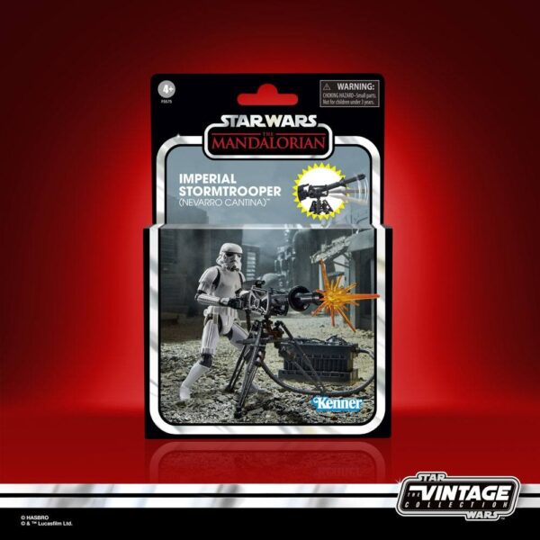 Figura Imperial StormTrooper Nevarro Cantina Star Wars The Mandalorian Vintage Series Hasbro